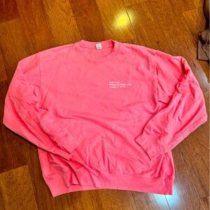 Pink Sporty and Rich Crewneck
